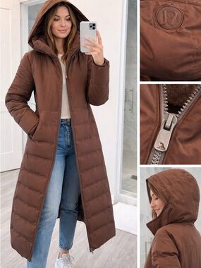 Lululemon Wunder Puff Long Jacket